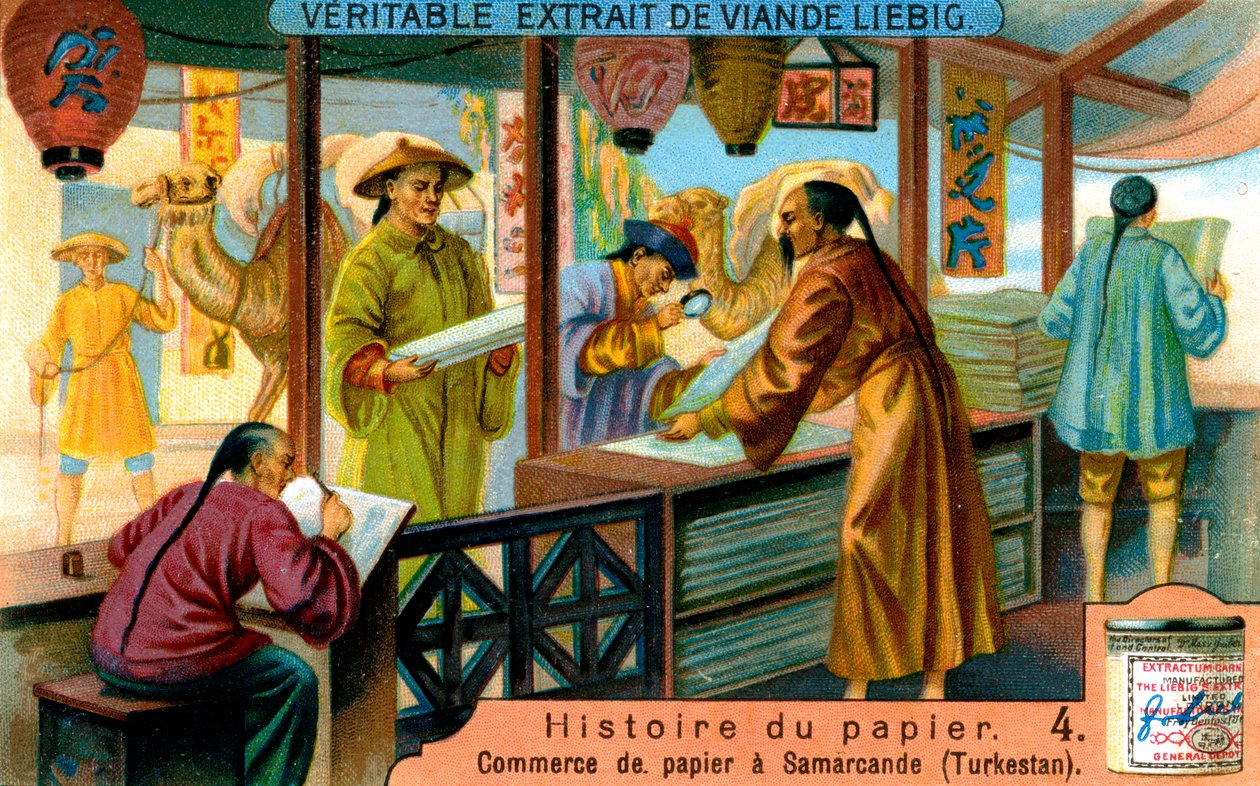 Historia del papel: 4, c. 1900 de Unbekannt