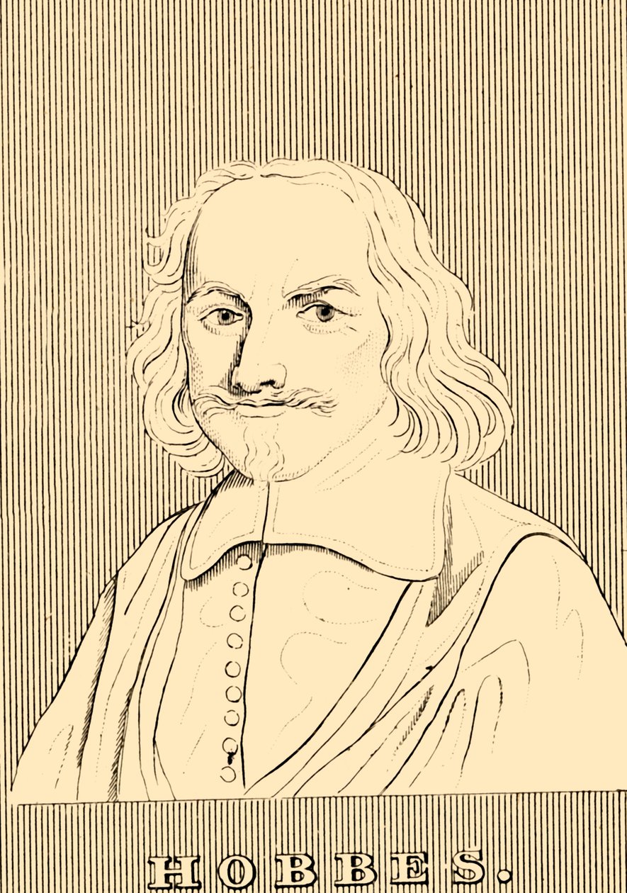 Hobbes, 1588-1679, 1830 de Unbekannt