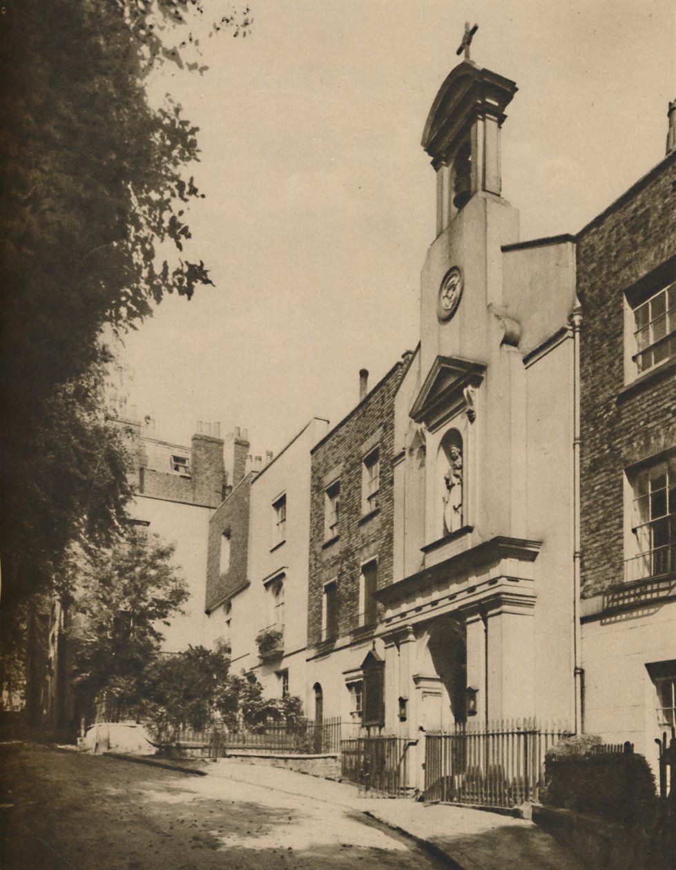 Holly Place, un camino tranquilo en la ladera de Hampstead Hill de Unbekannt