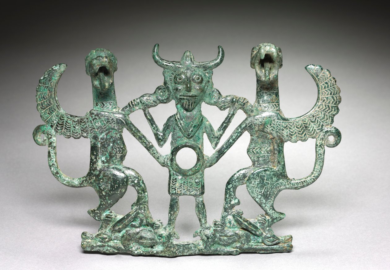 Pieza de mejilla de bocado de caballo, c. 700 a.C. de Unbekannt