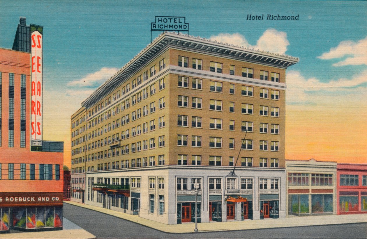 Hotel Richmond, Augusta, Georgia, 1943 de Unbekannt