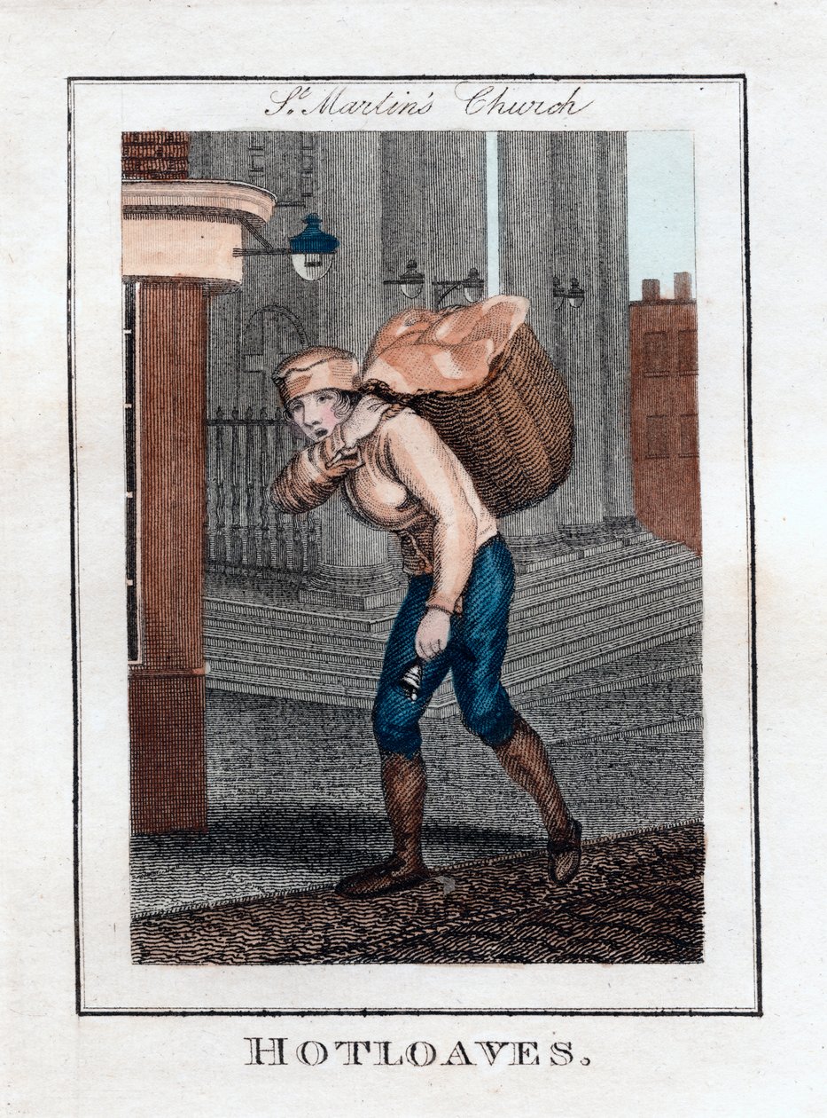 Pan caliente, Iglesia de San Martín, Londres, 1805 de Unbekannt