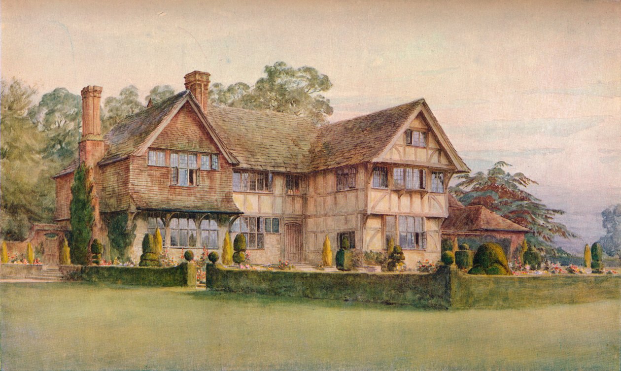 Casa en Rusper, Cerca de Horsham, Sussex, c1911 de Unbekannt