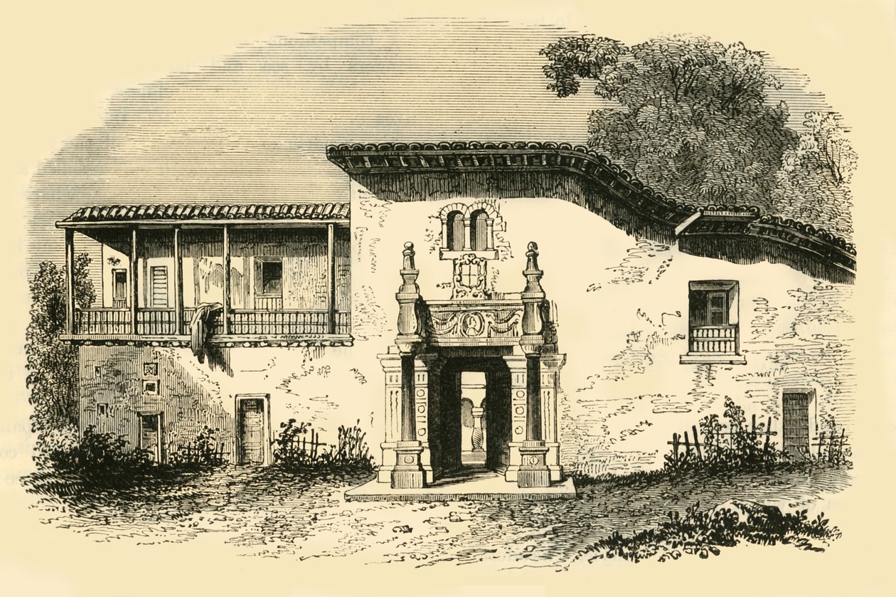 Casa de Pizarro, Cuzco, 1890 de Unbekannt