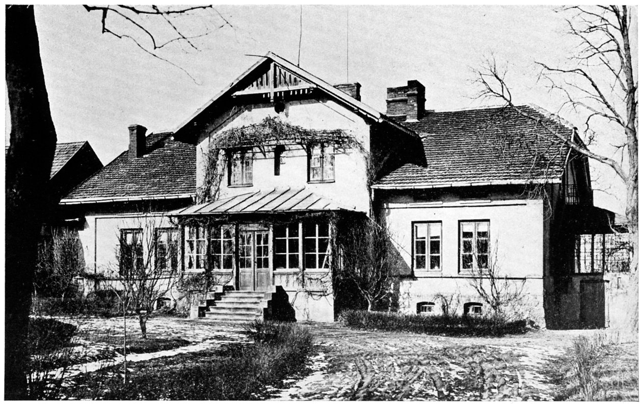 Casa donde Marie Curie fue institutriz, c. 1887 de Unbekannt