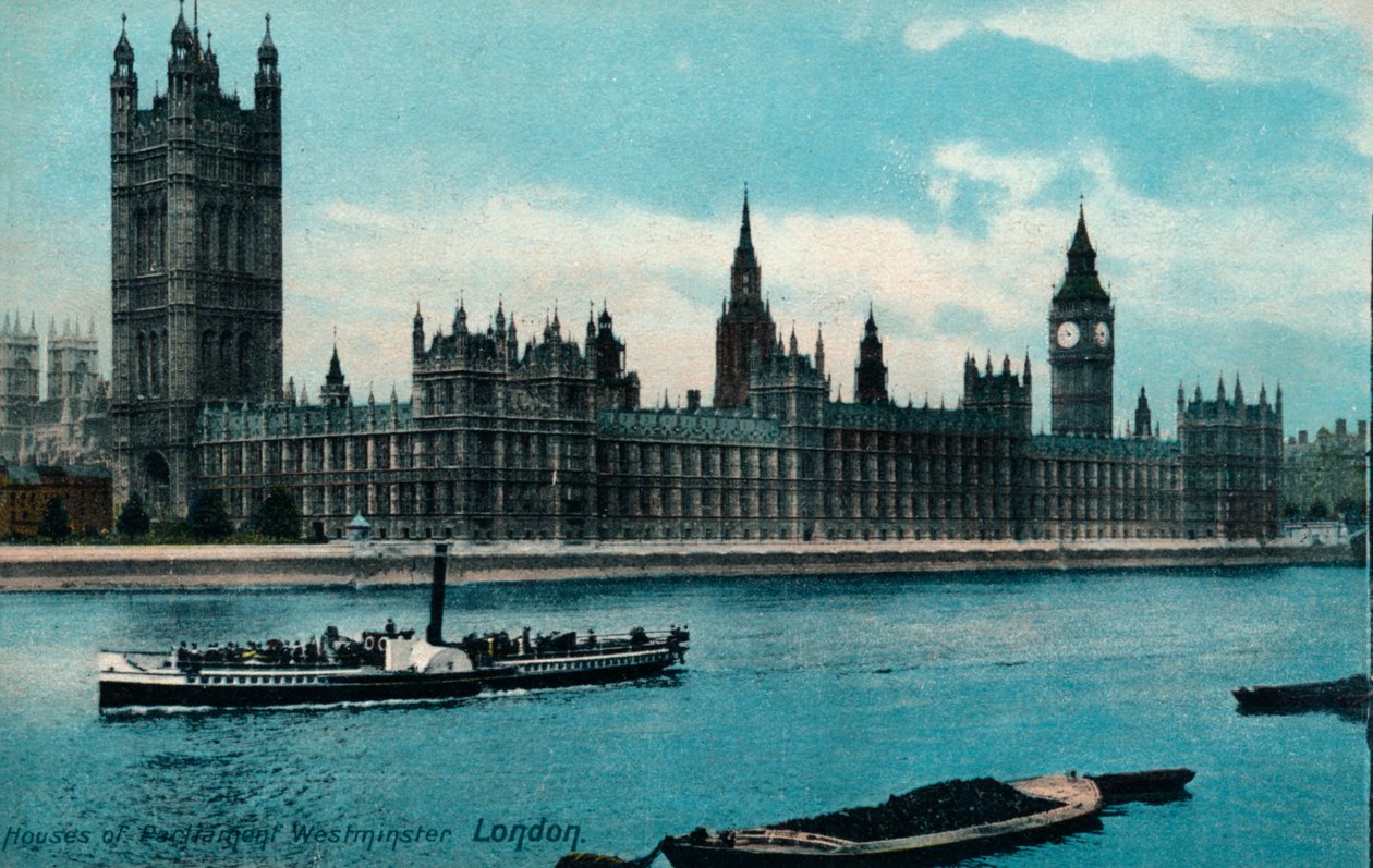 Casas de Westminster, Londres, 1907, c. 1900-1930 de Unbekannt