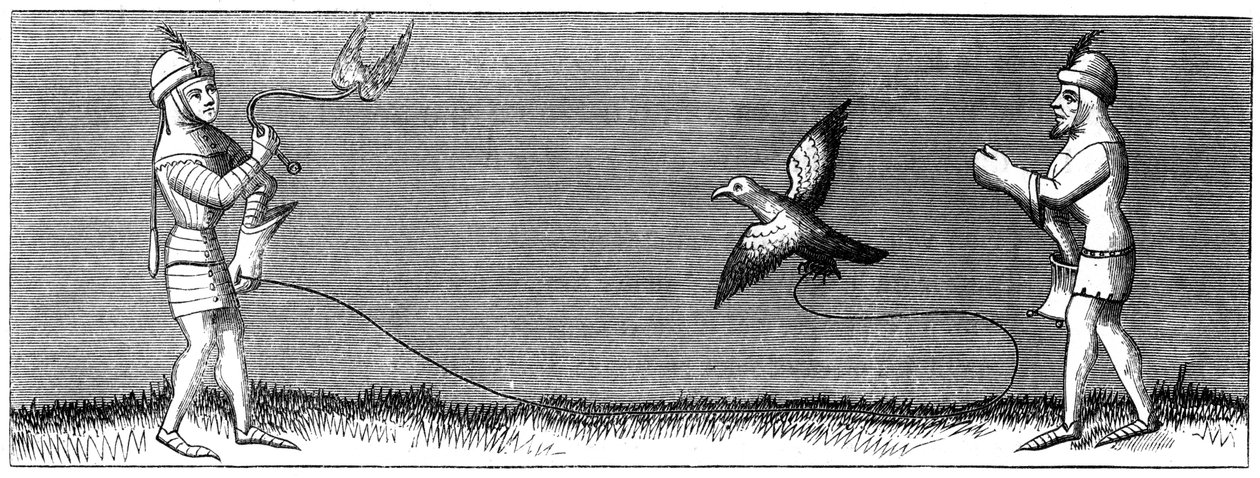 Cómo entrenar a un joven halcón, siglo XIV 1849 de Unbekannt