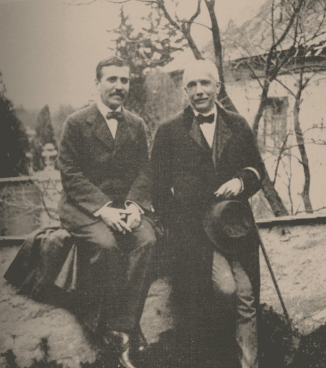 Hugo von Hofmannsthal 1874-1929 y Richard Strauss 1864-1949, 1912 de Unbekannt