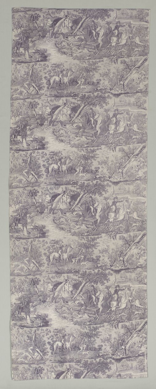 Escena de caza, principios de 1800 de Unbekannt