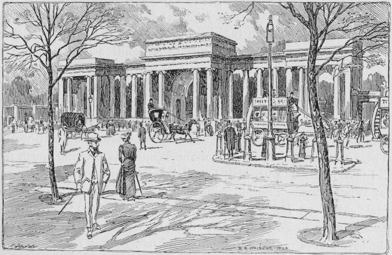 Hyde Park Corner, Londres, 1903-1911 de Unbekannt