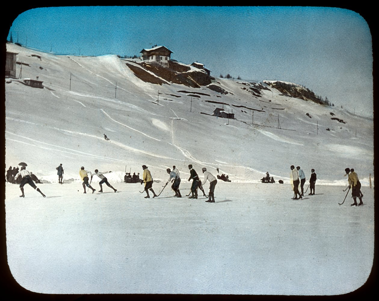 Hockey sobre hielo, St. Moritz, Suiza de Unbekannt