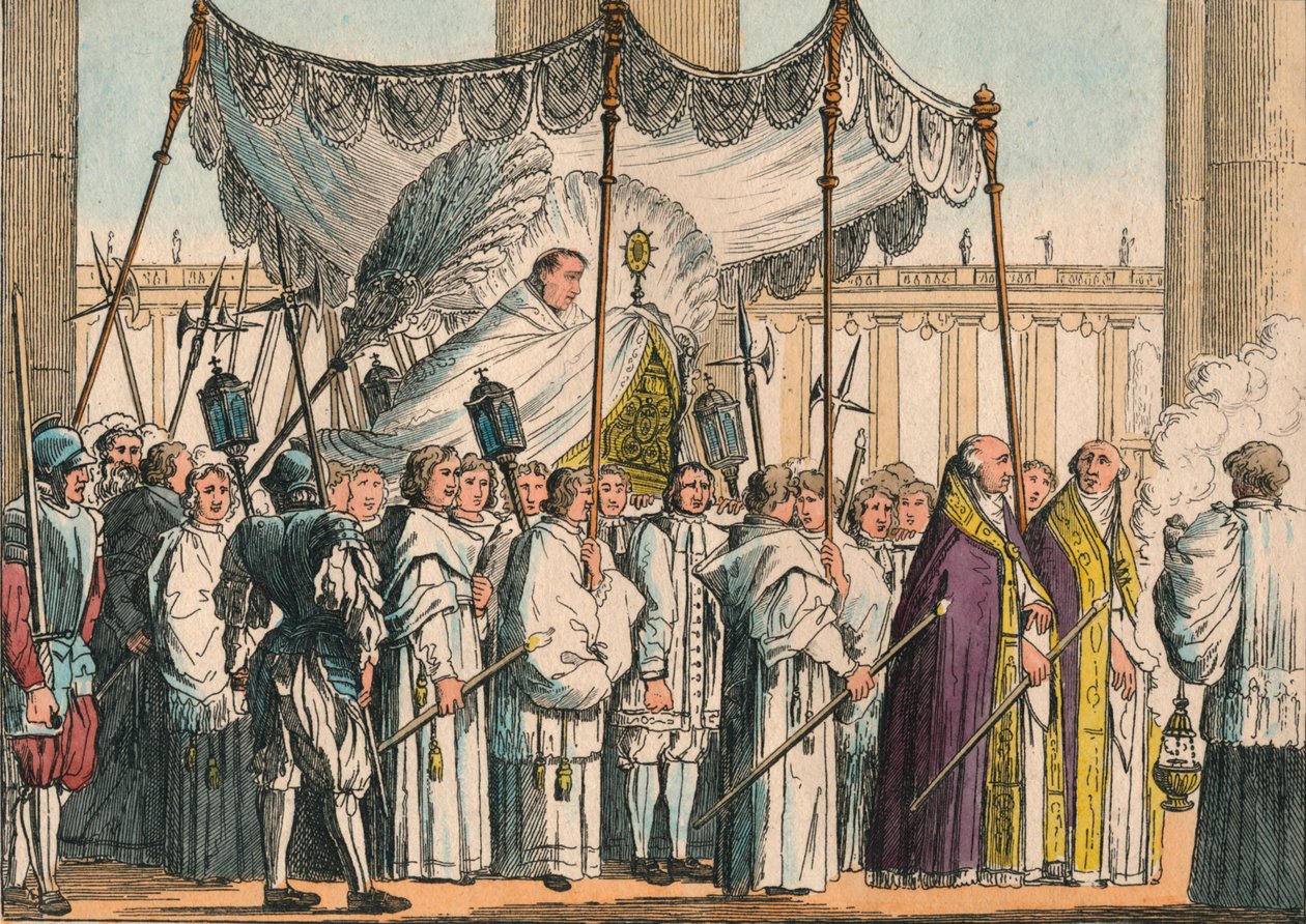 Il Sommo Pontefice Leone XII, c1824 de Unbekannt