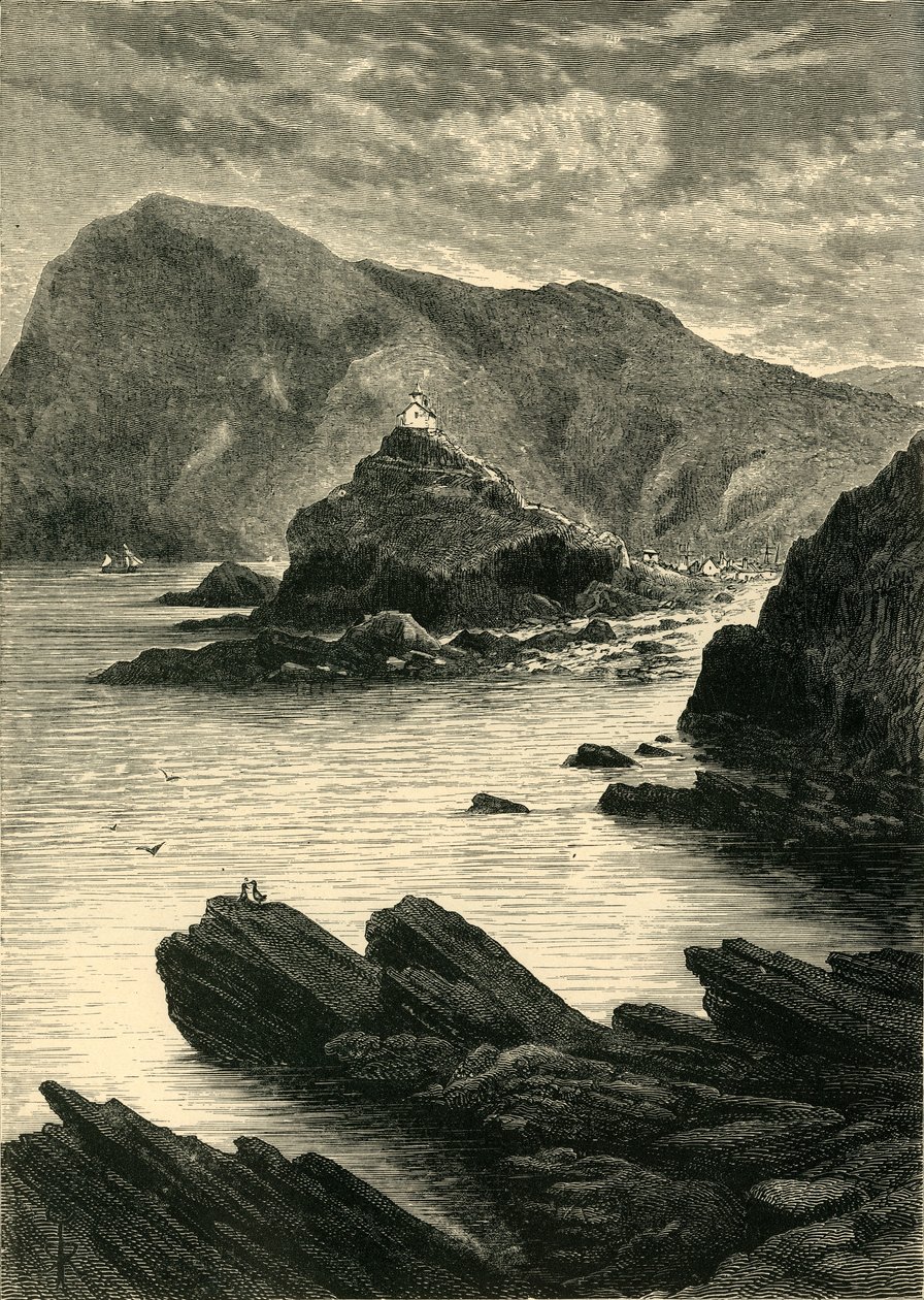 Ilfracombe - Vista desde las Rocas en la Base del Capstone, 1898 de Unbekannt