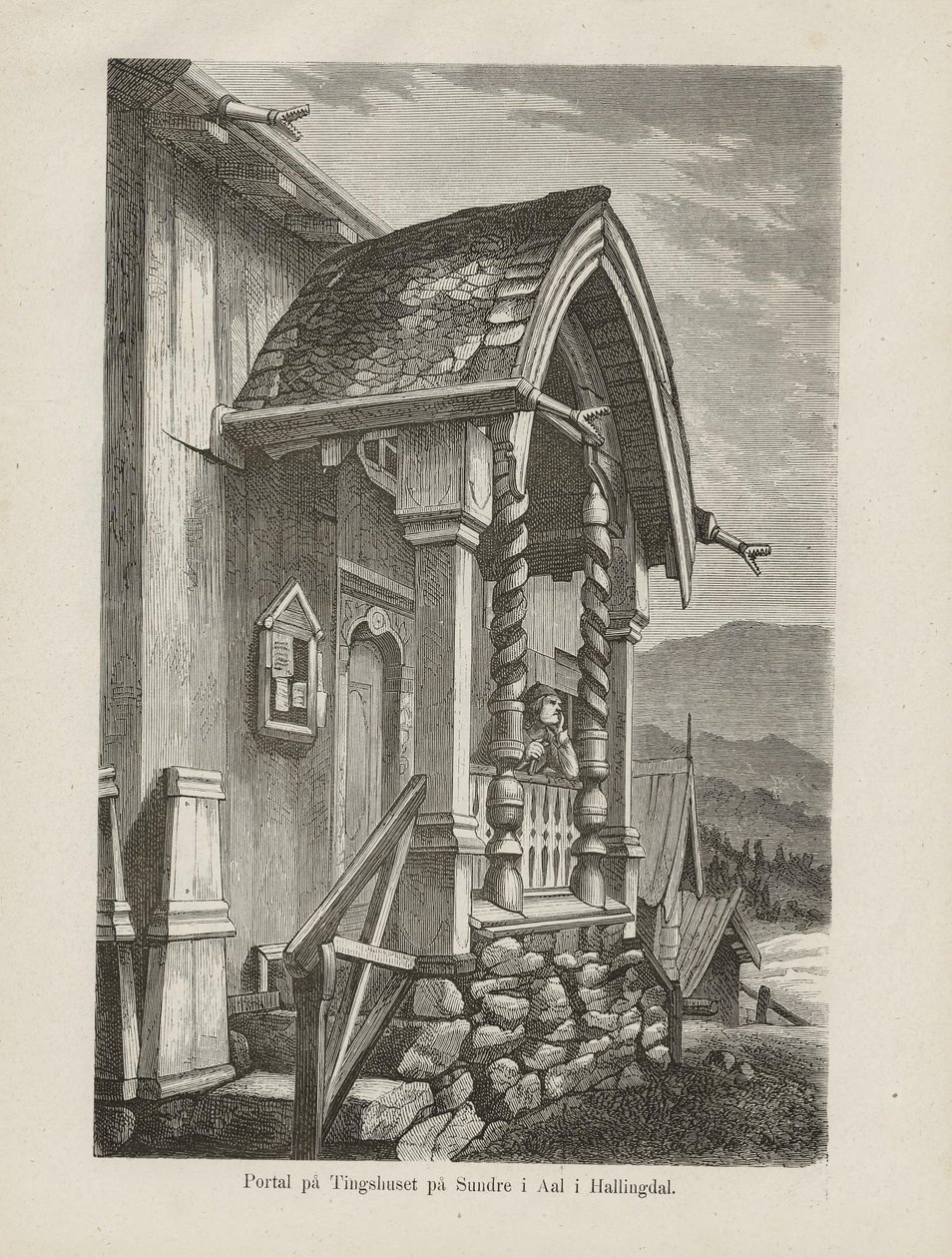 Ilustración del libro Nordiska taflor de autor desconocido y publicado por Albert Bonnier de Unbekannt