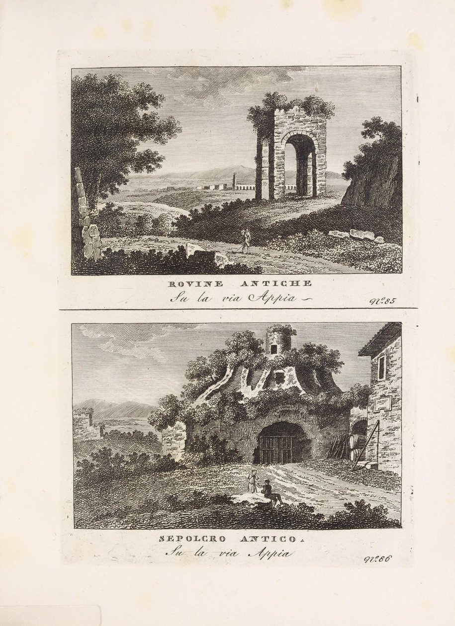 Ilustración del libro Vedute antiche e moderne le più interessanti della città di Roma de autor desconocido y publicado por Presso Venanzio Monaldini, Stefano Piale en Piazza di Spagna (it, [ca. 1820]) de Unbekannt