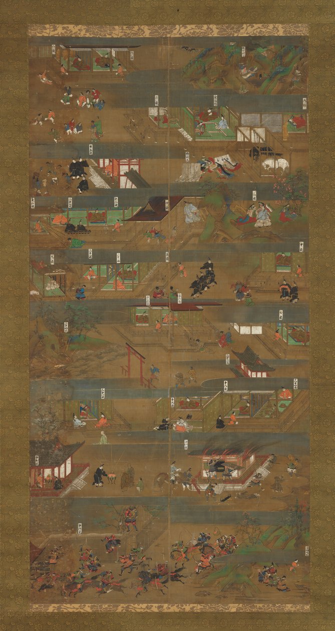 Biografía ilustrada del Príncipe Shotoku Shotoku Taishi e-den, siglo XIV de Unbekannt