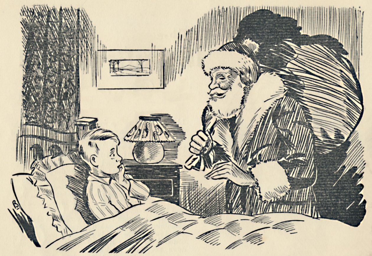 Ilustración de La Mistificación de Santa Claus, 1936 de Unbekannt