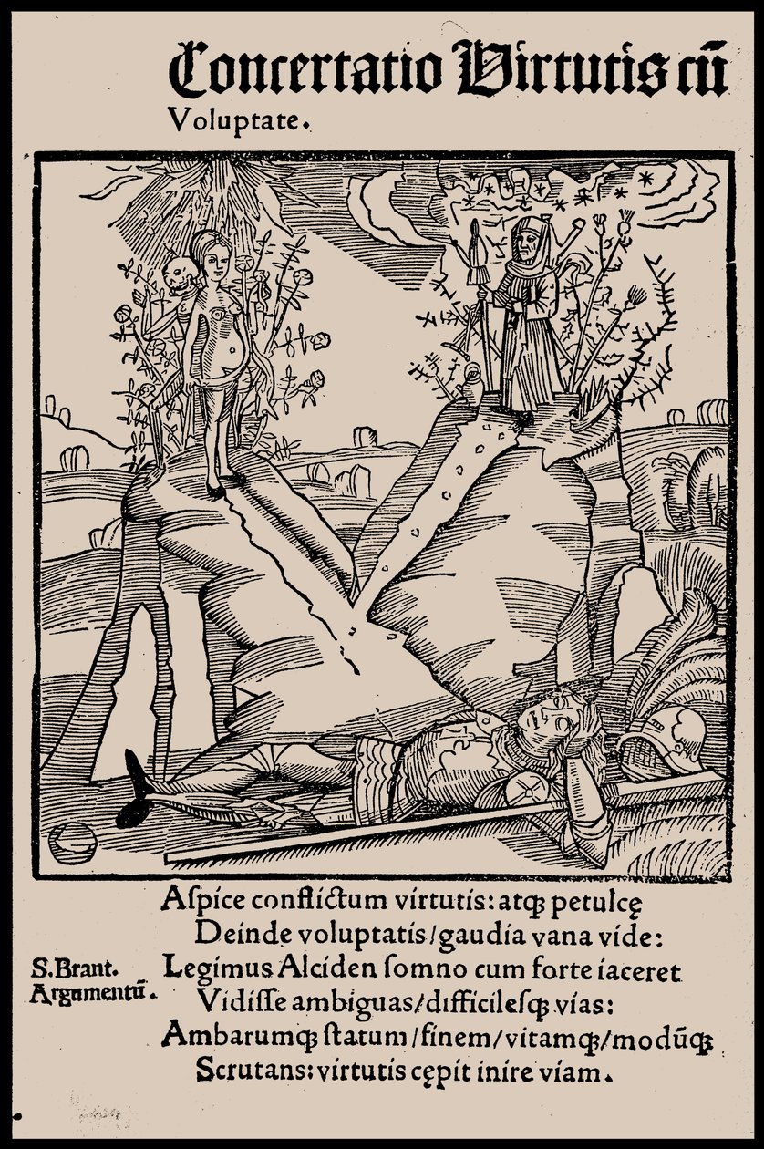 Ilustración del libro La nave de los locos de Sebastian Brant, 1497 de Unbekannt