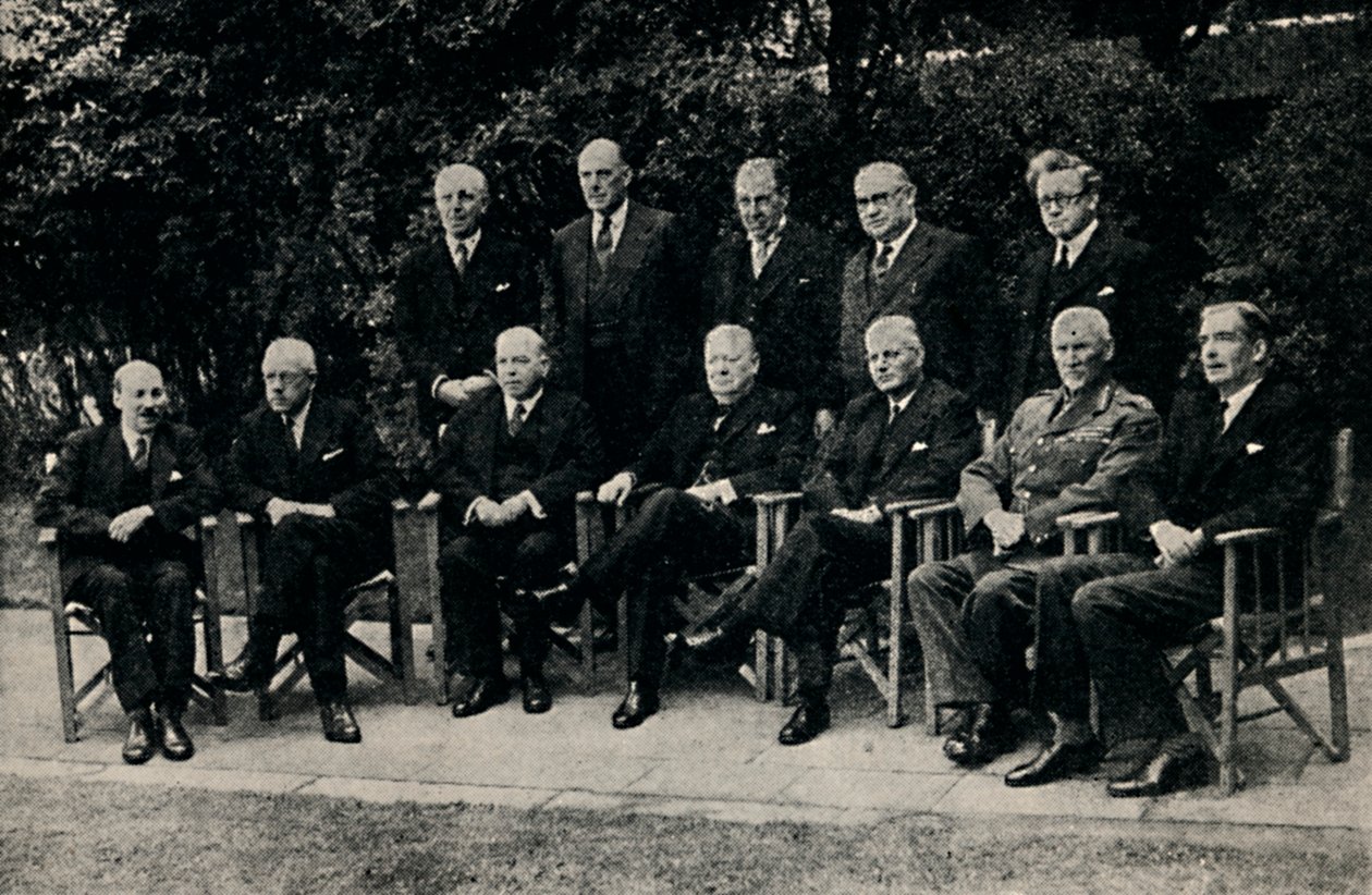 La Conferencia Imperial se reúne en Londres, mayo de 1943 de Unbekannt