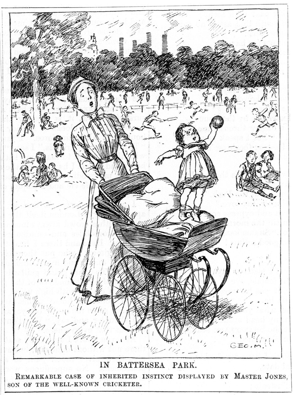 En el Parque Battersea, 1911 de Unbekannt
