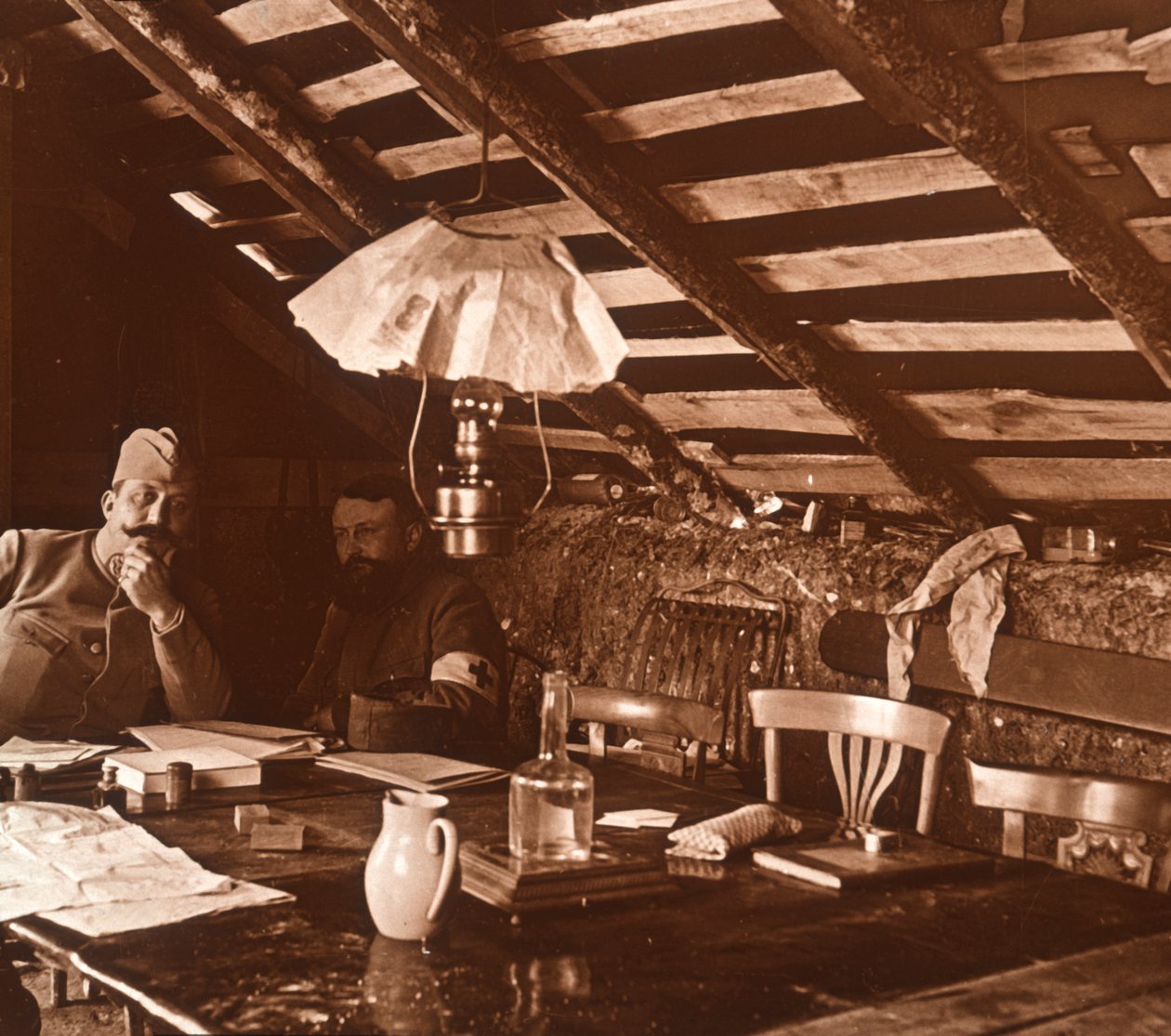 En las trincheras, c. 1914-c. 1918 de Unbekannt
