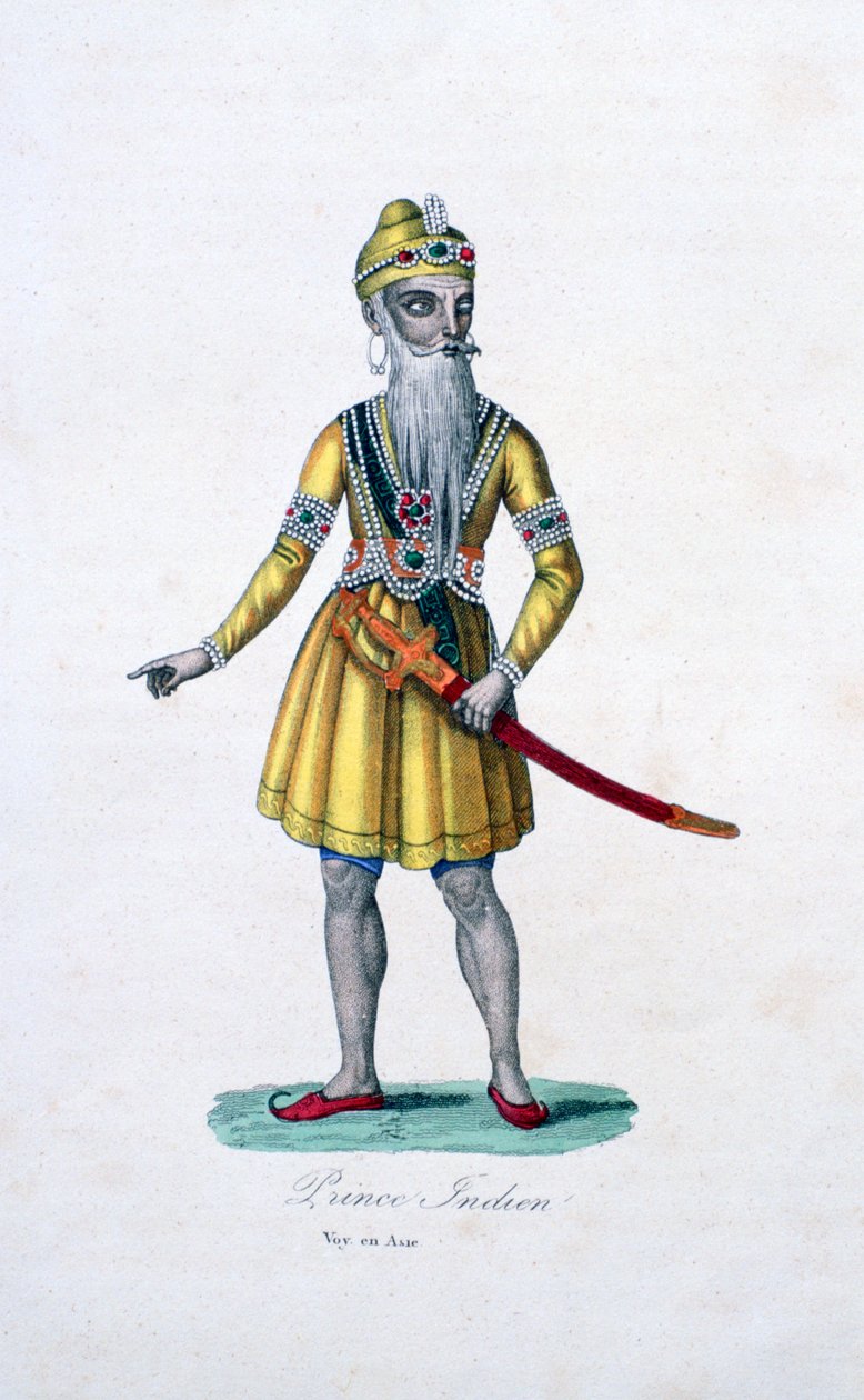 Príncipe indio, 1830 de Unbekannt