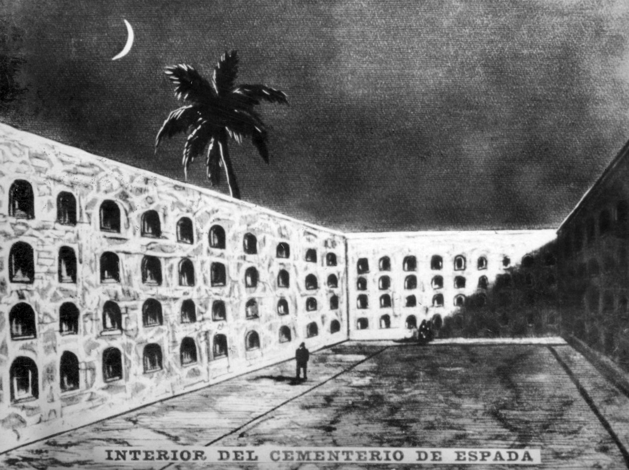 Dentro del cementerio español de Unbekannt
