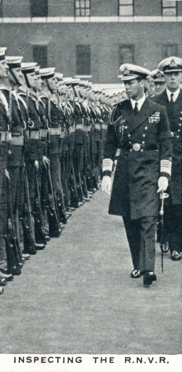 Inspeccionando el RNVR, 1936-1937 de Unbekannt