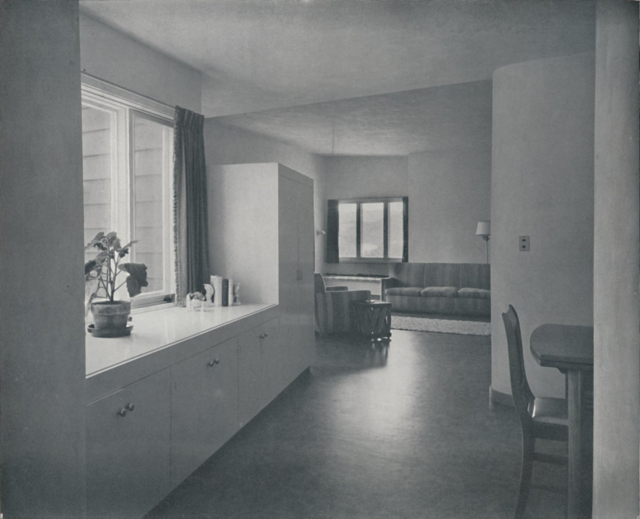 Interior - Casa en Fairfax, California por Francis Ellsworth Lloyd de Unbekannt