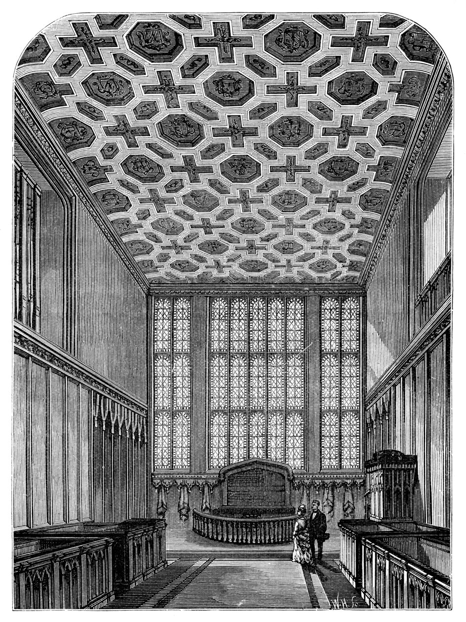 Interior, Capilla Real, Palacio de St James, 1900 de Unbekannt