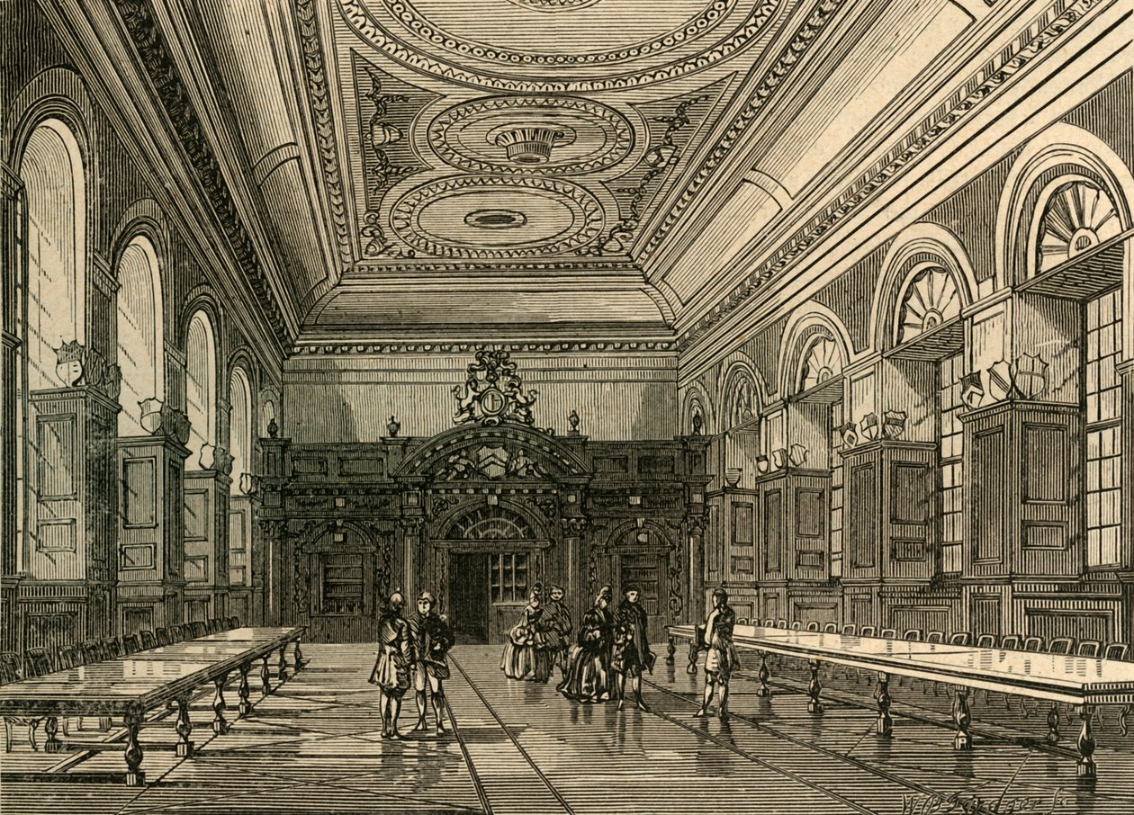Interior de Stationers Hall, 1876 de Unbekannt