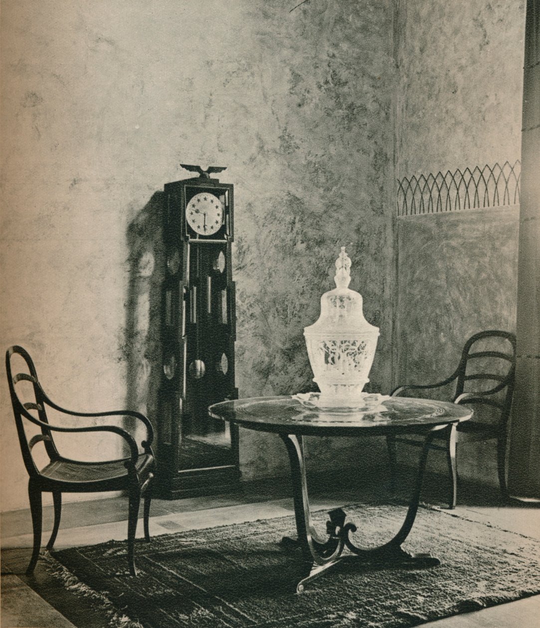 Interior del Pabellón Sueco, 1925 de Unbekannt