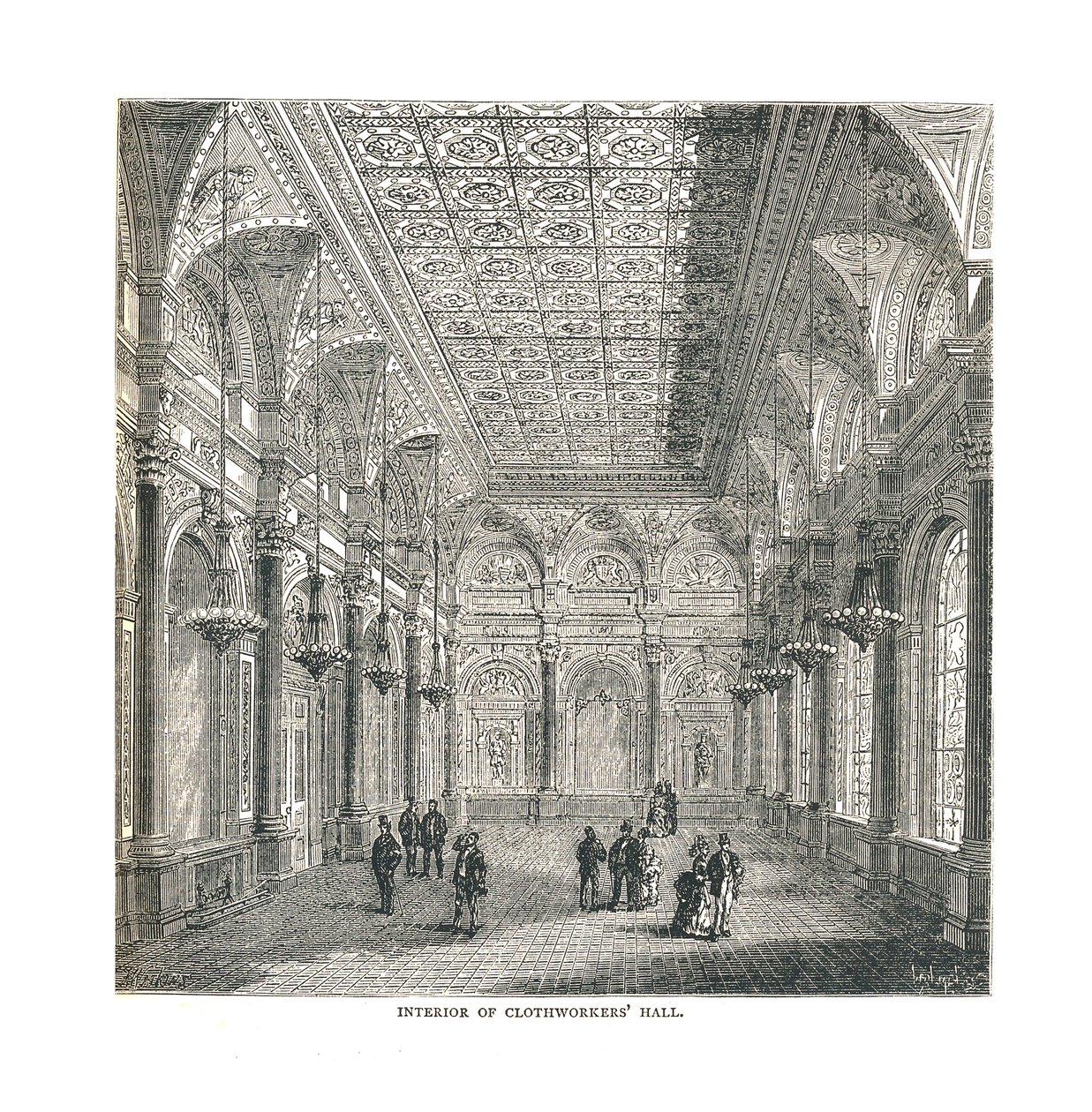 Interior del Salón de los Tejedores de Unbekannt