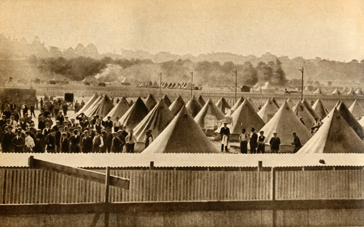 Campo de internamiento para enemigos extranjeros, Newbury, Primera Guerra Mundial, 1914-1918, 1933 de Unbekannt