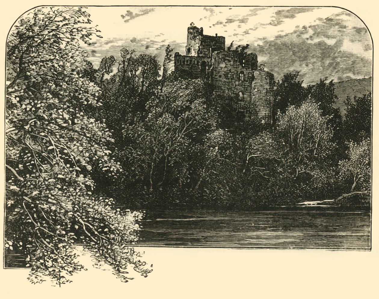 Castillo de Invergarry, 1898 de Unbekannt