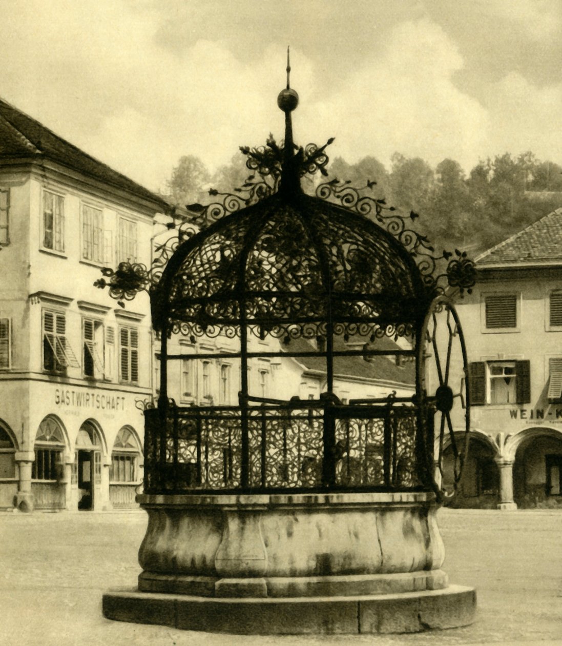 Pozo de hierro, Bruck an der Mur, Estiria, Austria, c. 1935 de Unbekannt