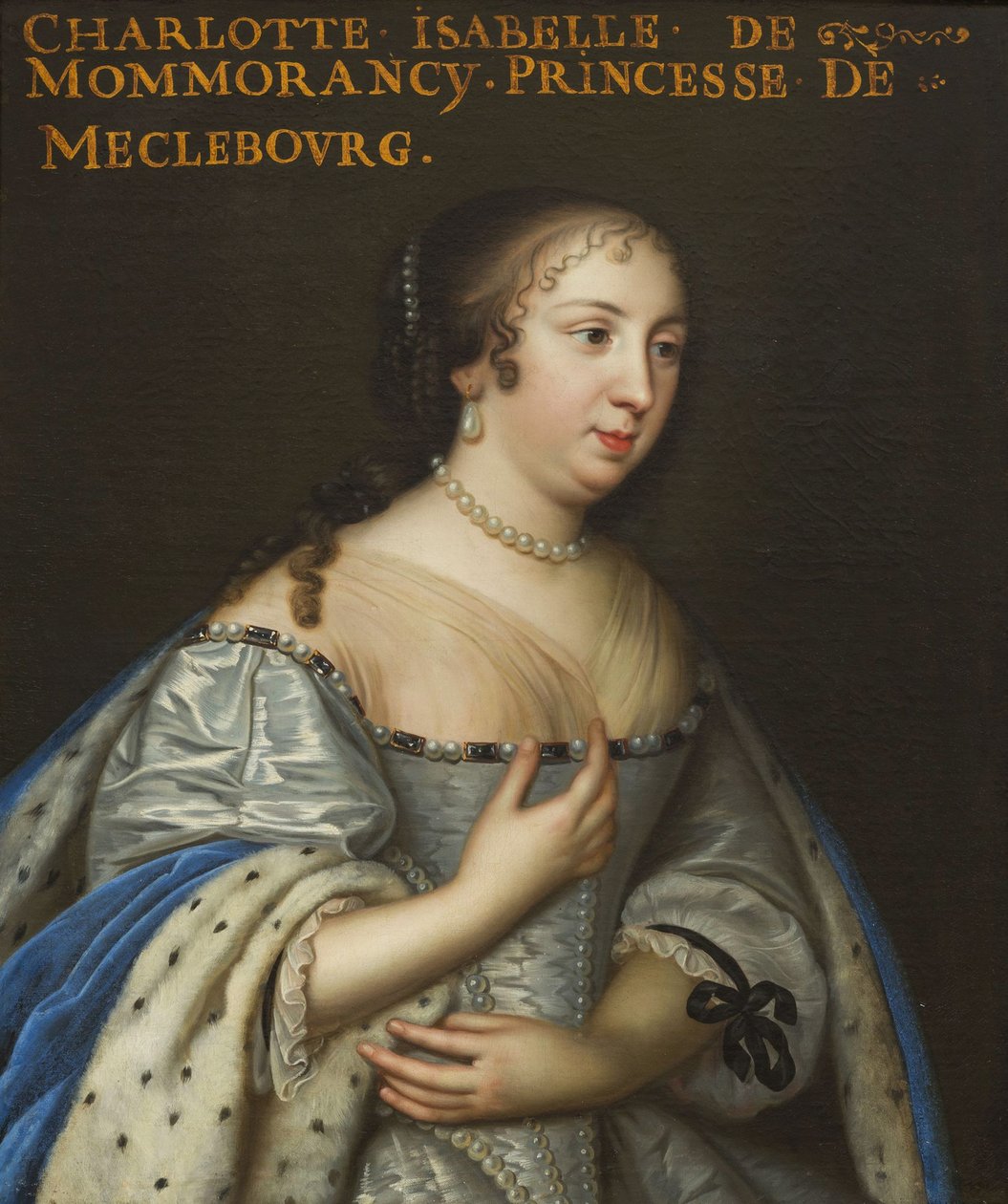 Isabelle Angélique de Montmorency 1627-1695, duquesa de Mecklenburg-Schwerin, ca. 1665 de Unbekannt