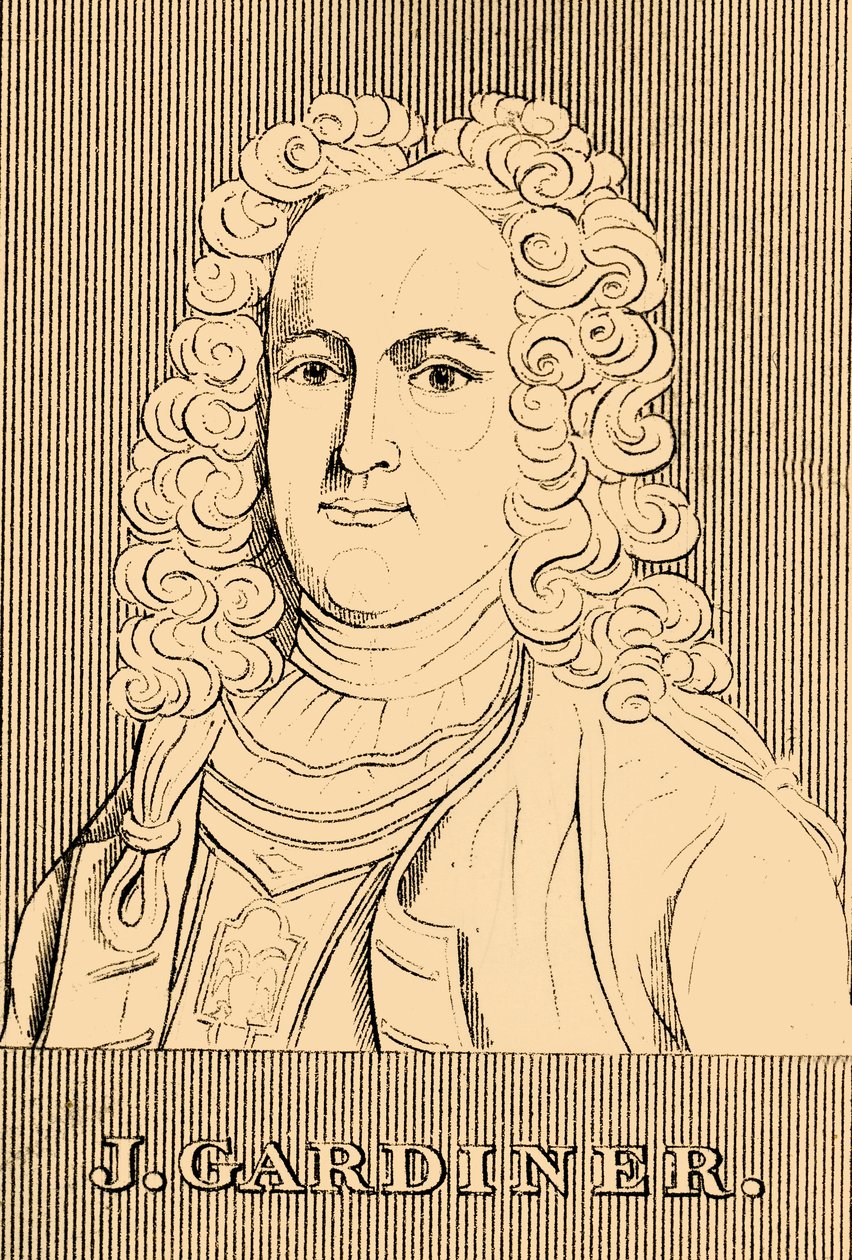 J. Gardiner, 1688-1745, 1830 de Unbekannt