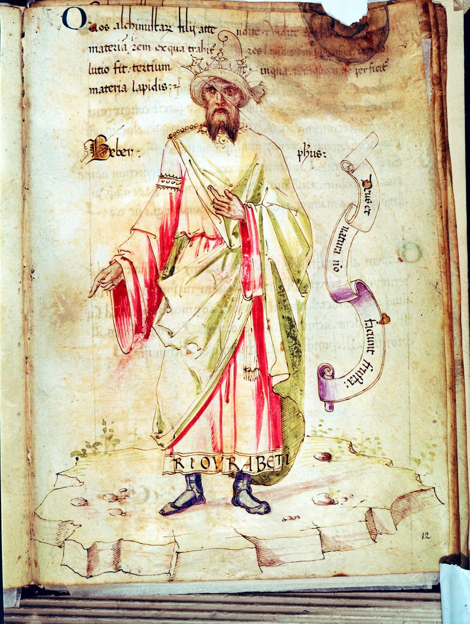 Jabir Ibn Hayyan, Abu Musa, químico y alquimista árabe de Unbekannt