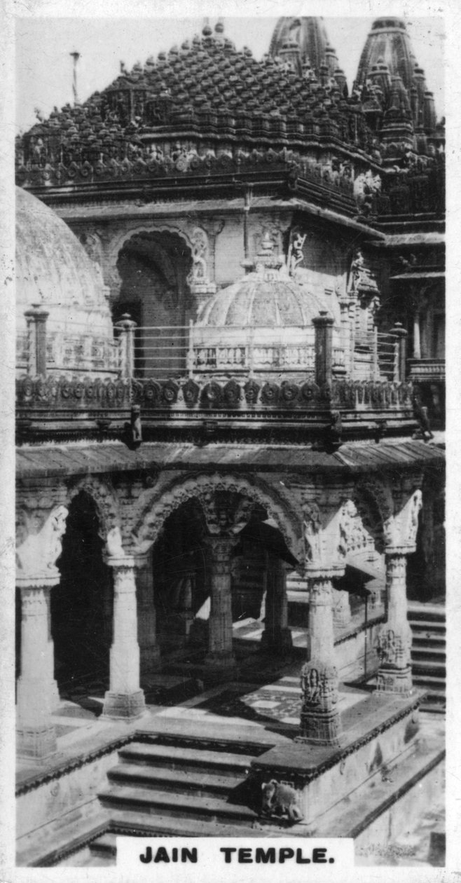 Templo jainista, Ahmedabad, India, c. 1925 de Unbekannt