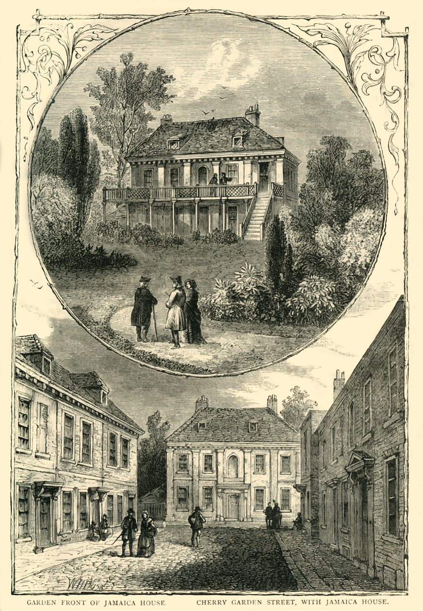 Casa Jamaica, 1826, c1878 de Unbekannt