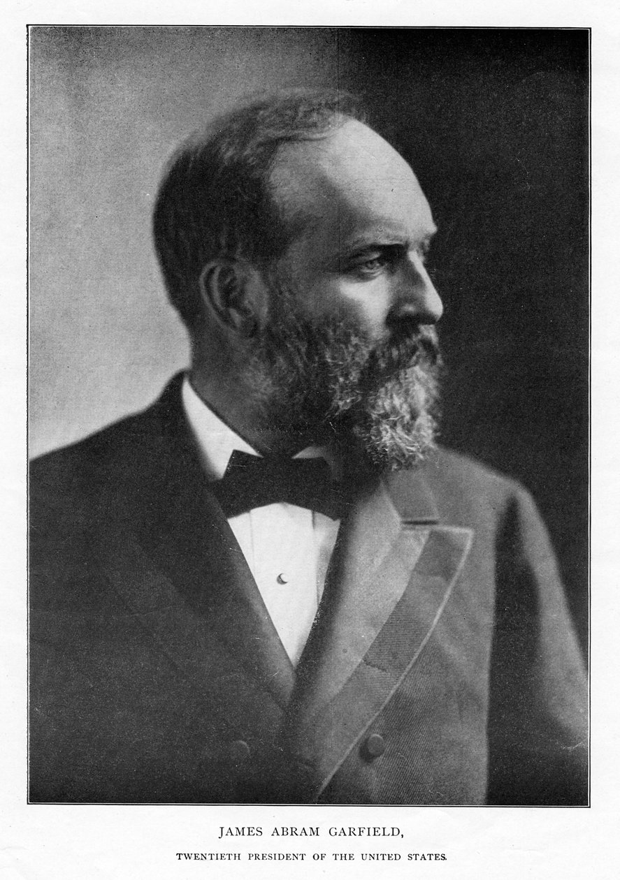 James Abram Garfield, 20º Presidente de los Estados Unidos, c. 1881 de Unbekannt