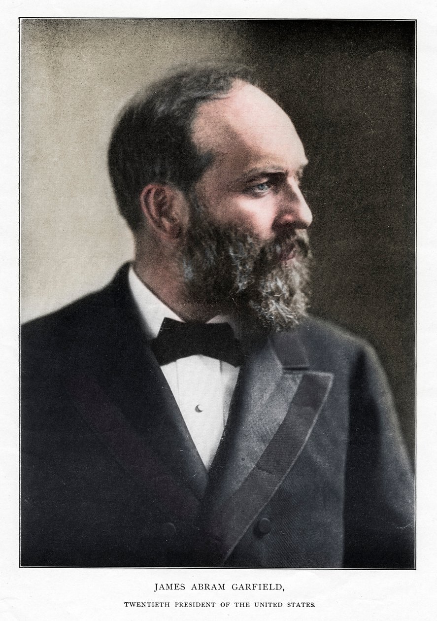 James Abram Garfield, 20º Presidente de los Estados Unidos, c. 1881 de Unbekannt