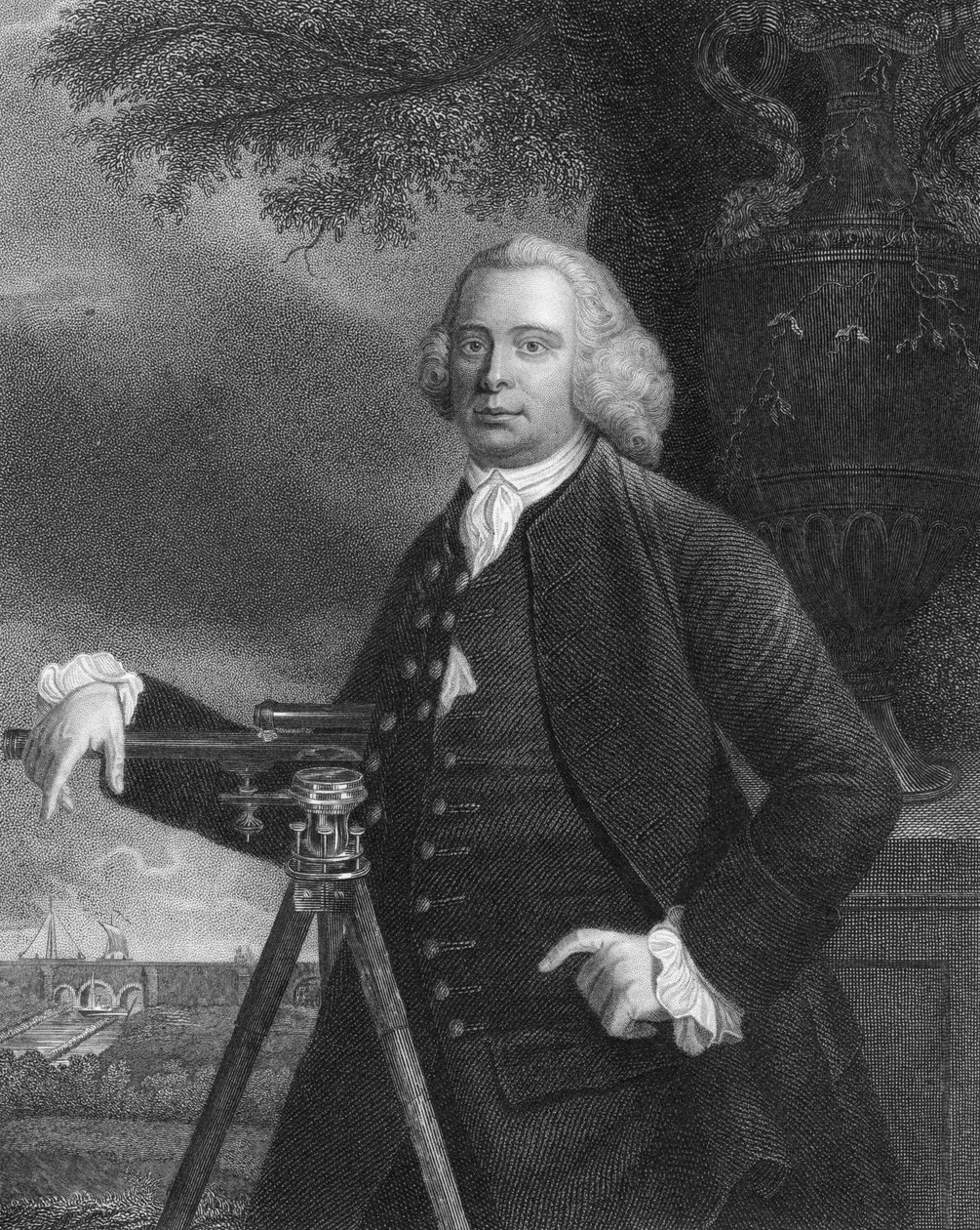 James Brindley, ingeniero civil inglés y constructor de canales, c. 1770 1835 de Unbekannt