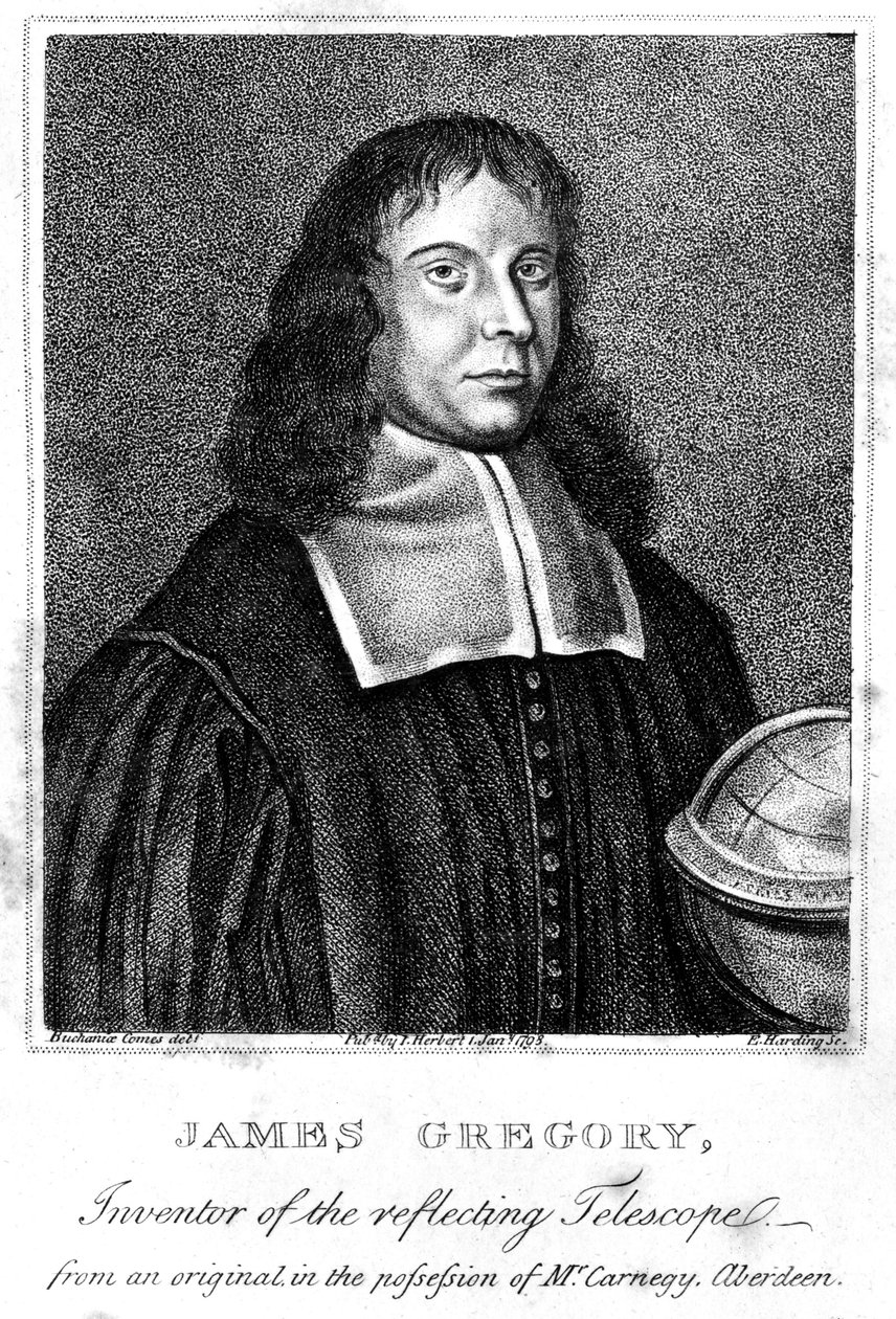 James Gregory, matemático escocés, c 1670 de Unbekannt