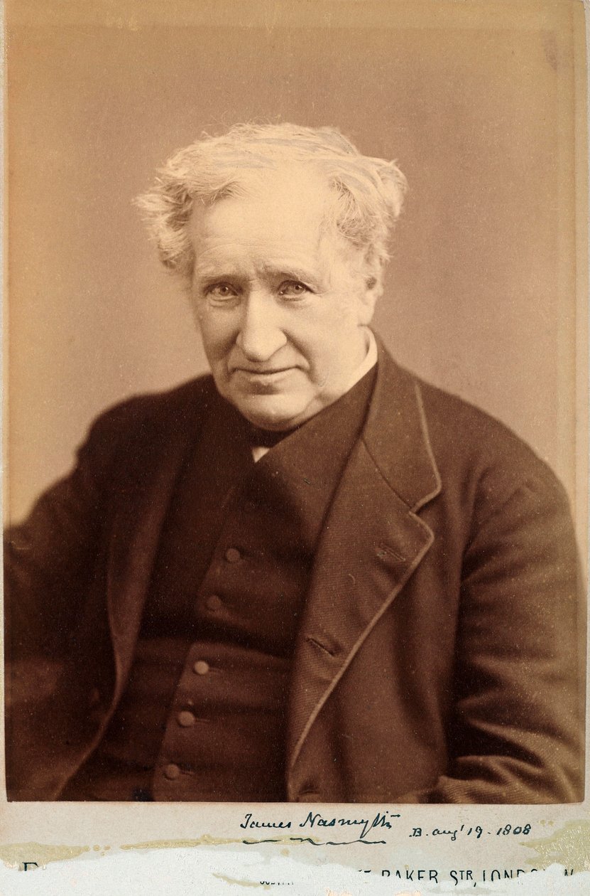 James Nasmyth, ingeniero mecánico e inventor escocés, c 1870s de Unbekannt