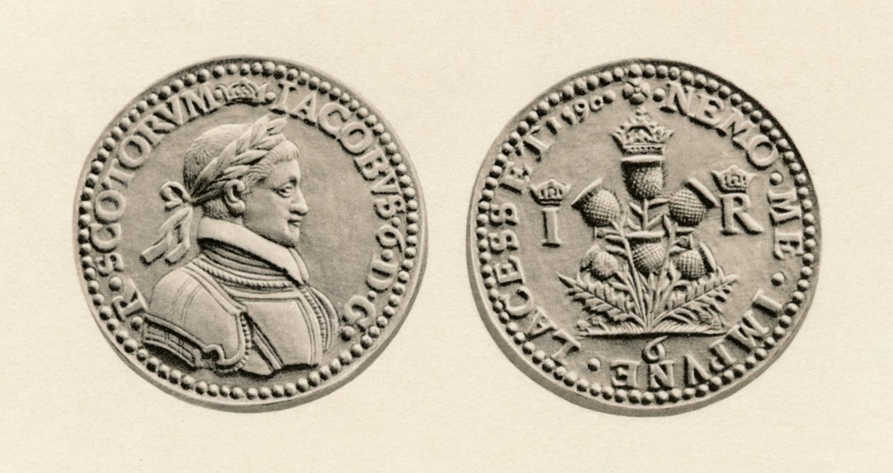 James VI, Rey de Escocia, c16th century, 1904 de Unbekannt