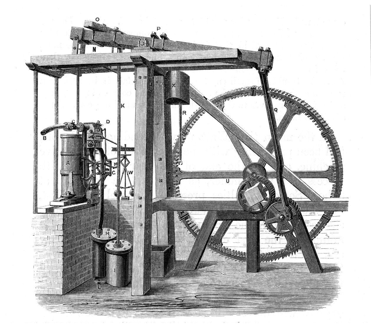 Prototipo de máquina de vapor de James Watt, Old Bess de Unbekannt