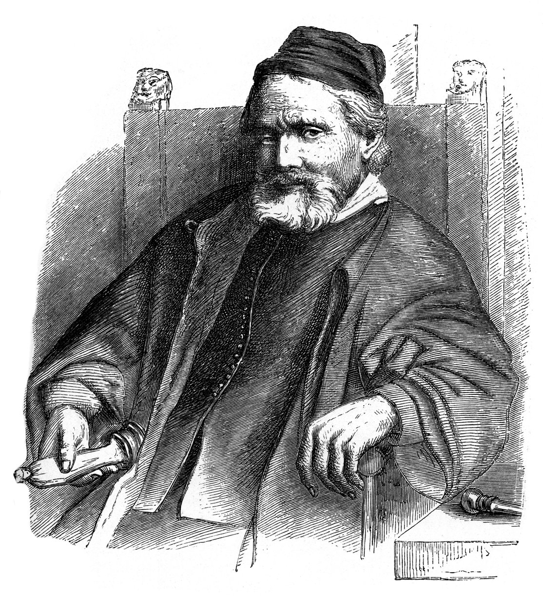 Jan Lutma, orfebre y platero, 1656, 1870 de Unbekannt