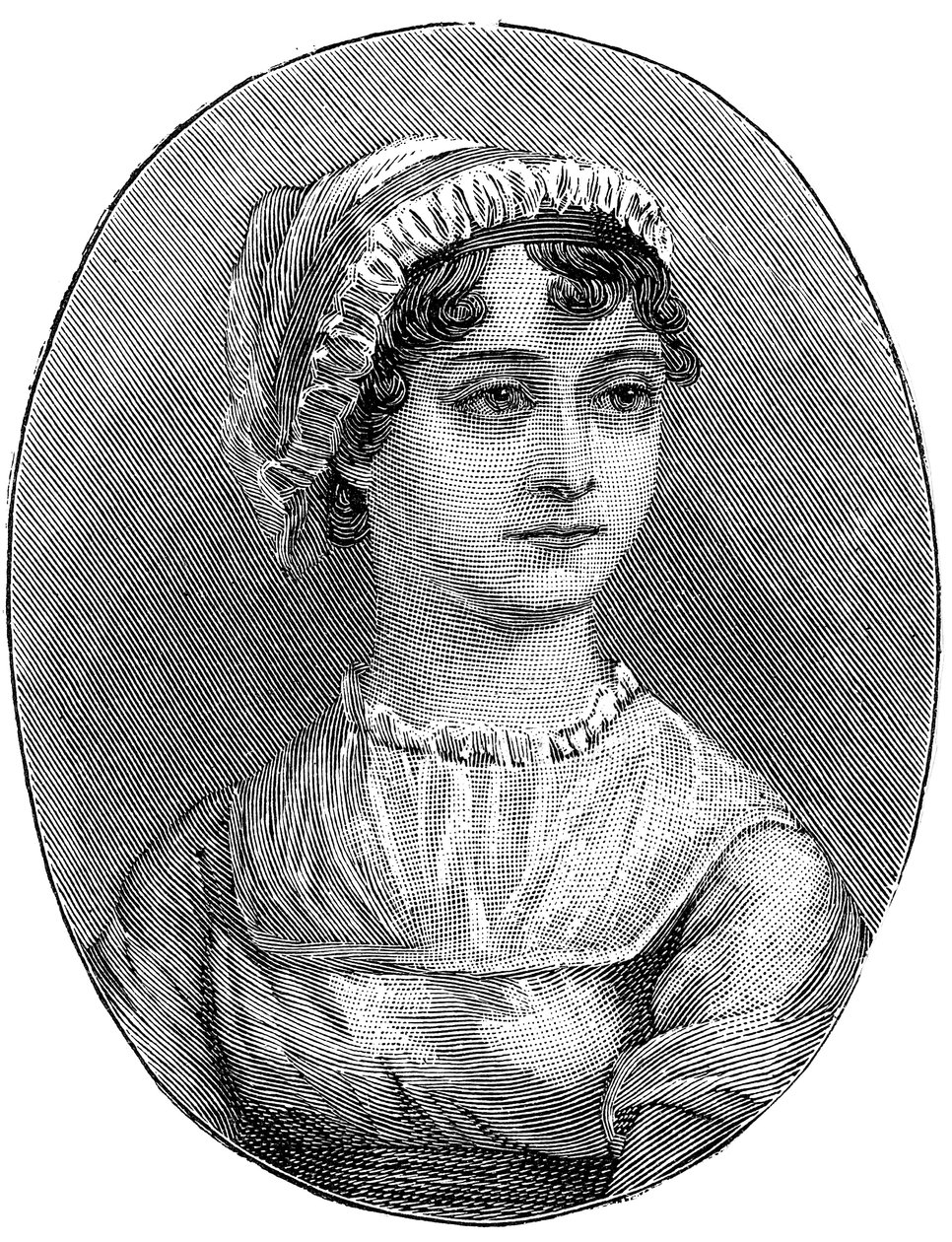 Jane Austen 1775-1817, novelista inglesa de Unbekannt